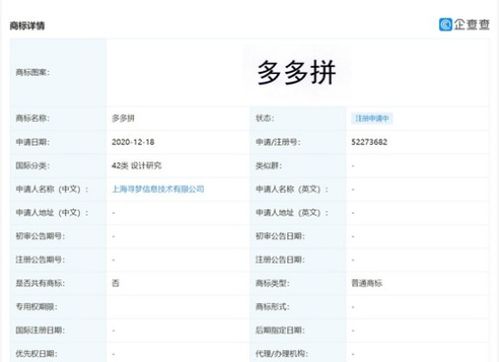匯桔網與拼多多競相申請“多多拼”商標 注冊防御商標有何深意？